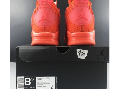 4 JORDAN AQ3559-600 AQ3559-600 FLYKNIT AIR “RED” 0228